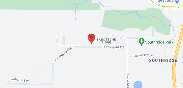 map of 44 Sandstone Road S